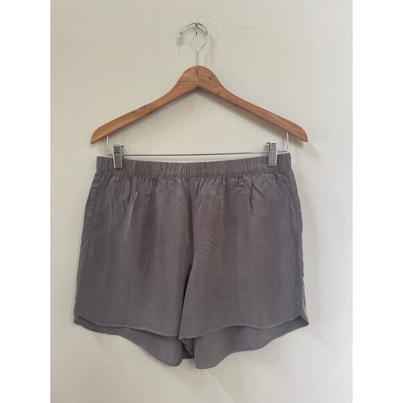 HAVEN Well Within Womens Med Gray Natural Luxe Lounge Sleep Pull-On Shorts - Picture 1 of 4